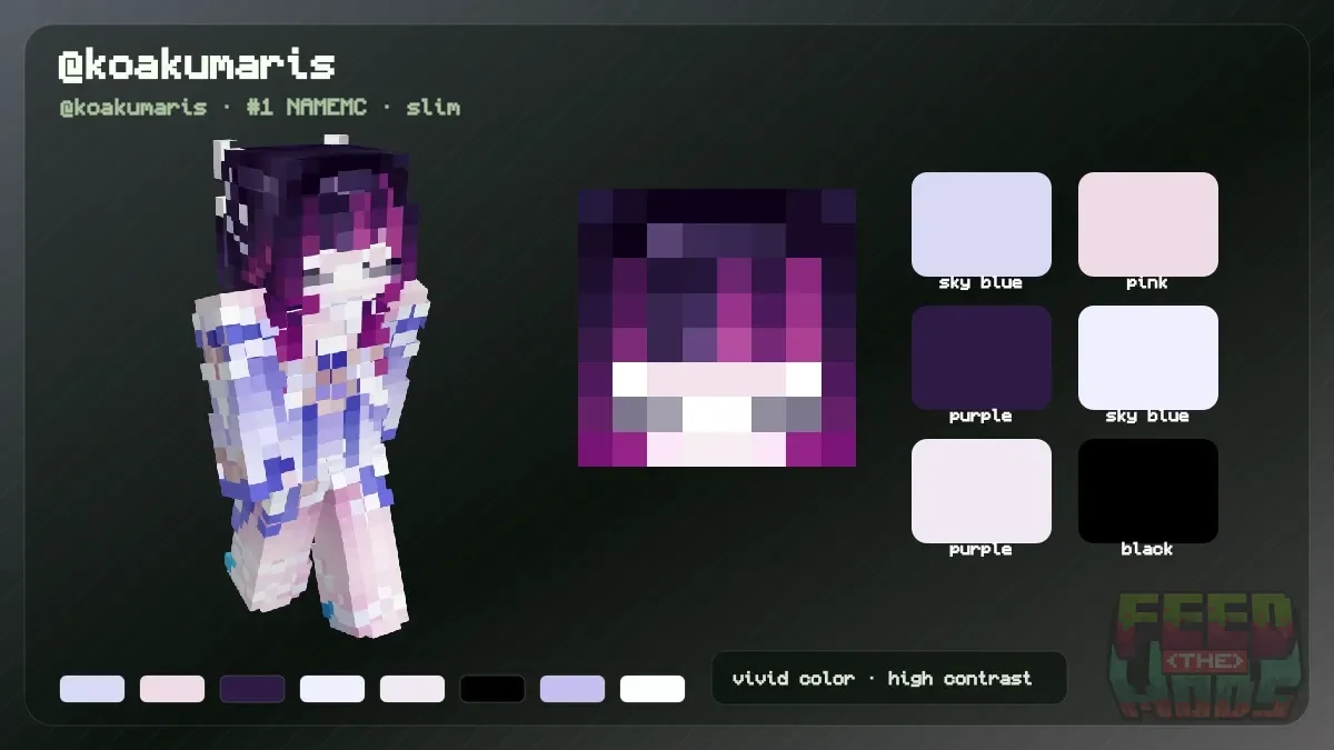 @koakumaris Minecraft skin (@koakumaris)