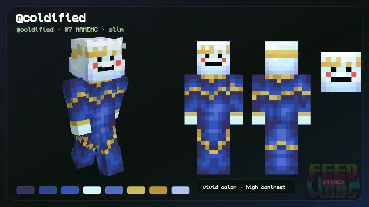 @coldified Minecraft skin (@coldified)