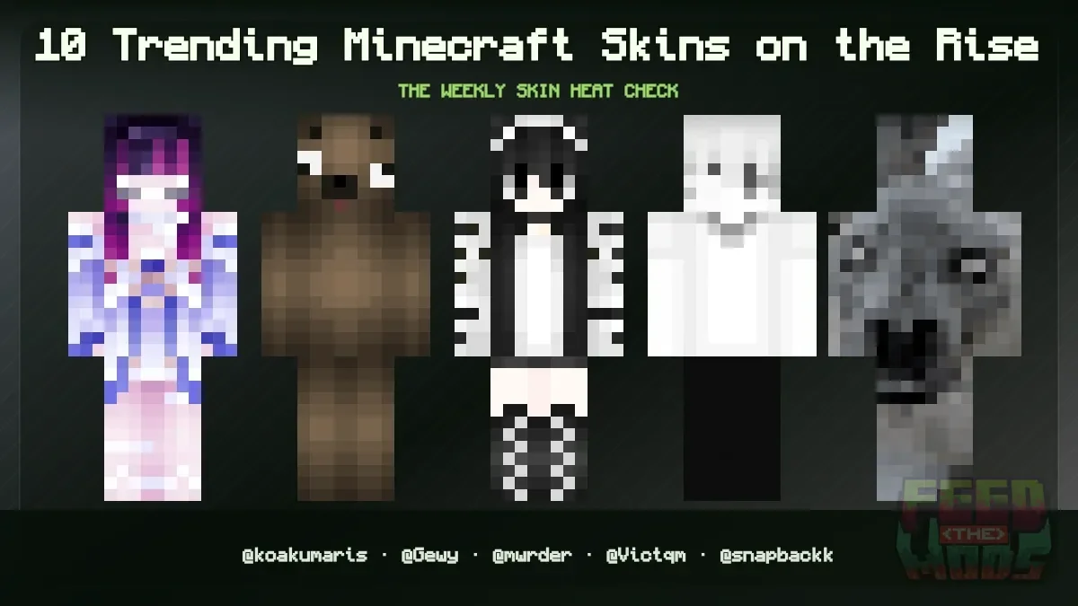 10 Trending Minecraft Skins on the Rise (September 2026)