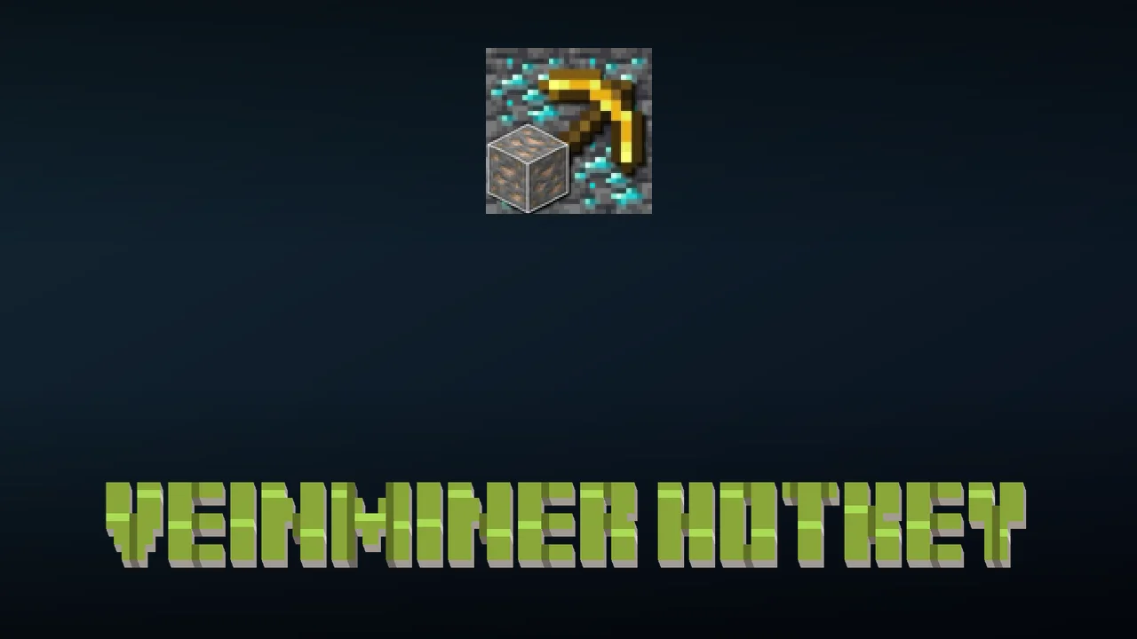 VeinMiner Hotkey | Hold-to-Mine Vein Control